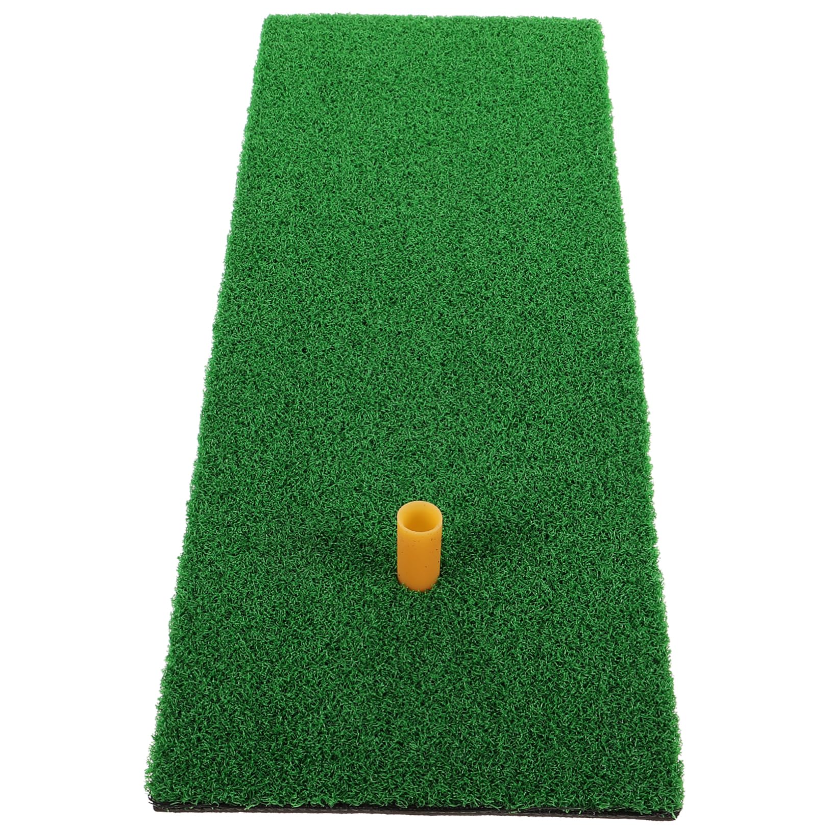 GOOHOCHY 1 Set Golf Swing Mat Golf Hitting Mat Indoor Practice Swing Training Sbr Bottom