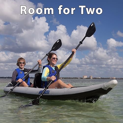 Miniatura 5 de Sea Eagle - Kayak inflable de lujo de 385 pies FastTrack de 12 pies con 6 pulgadas