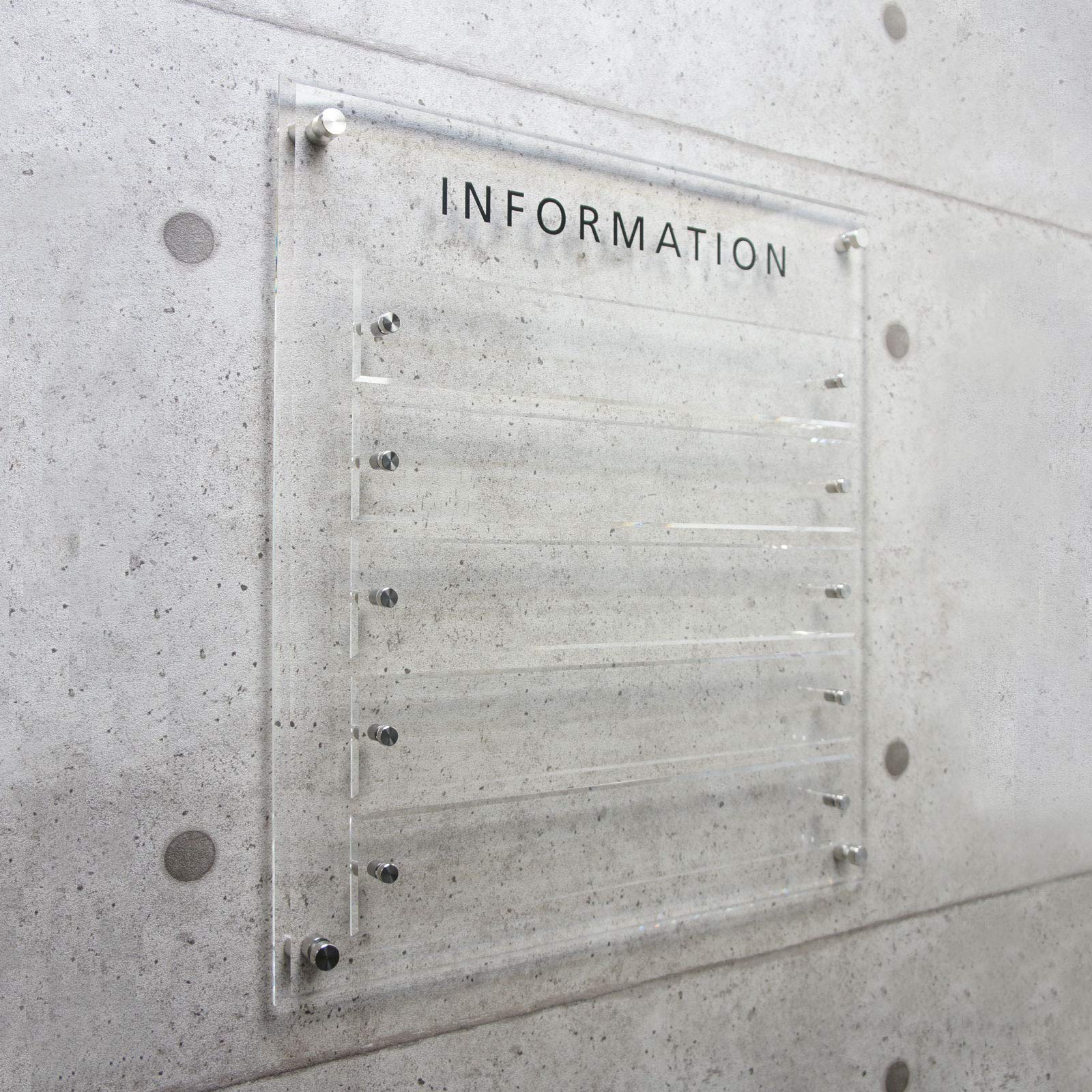 Amazon | 案内板 DAIKAN 【H540×W500×D42mm】 案内サイン おしゃれ