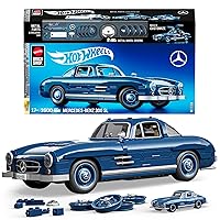 ​Mattel Brick Shop Hot Wheels Serie Premium set da costruire, Mercedes