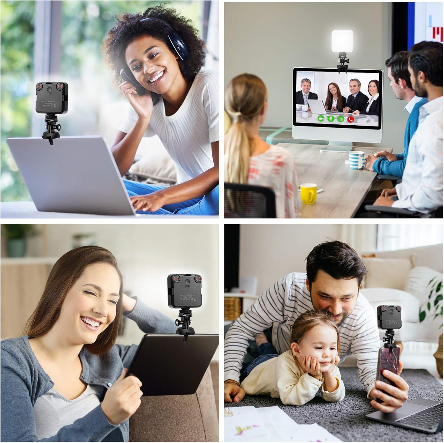 60% Off Discount Video Conference Lighting with Upgraded Clamp Mount, Zoom Lighting for Computers, 2500-6500K Dimmable Laptop Webcam Lighting Remote Working and Self Broadcasting,Halloween for Children Get Discount 70% Price Video Conference Lighting with Upgraded Clamp Mount, Zoom Lighting for Computers, 2500-6500K Dimmable Laptop Webcam Lighting Remote Working and Self Broadcasting,Halloween for Children