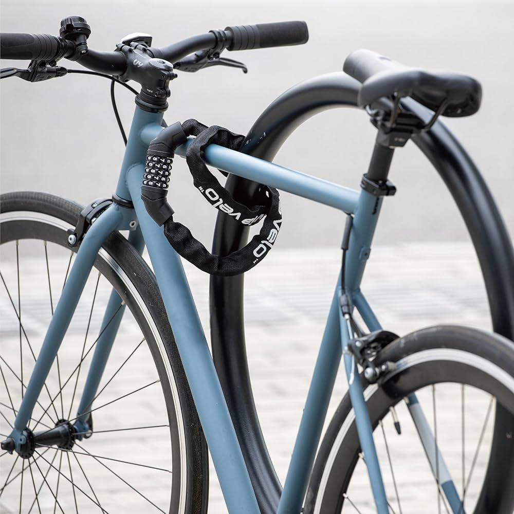 Amazon.com: Via Velo Bike Chain Lock, 5-Digit Resettable