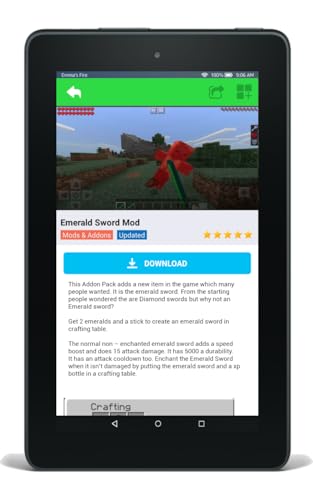 Swords Mod for Minecraft PE