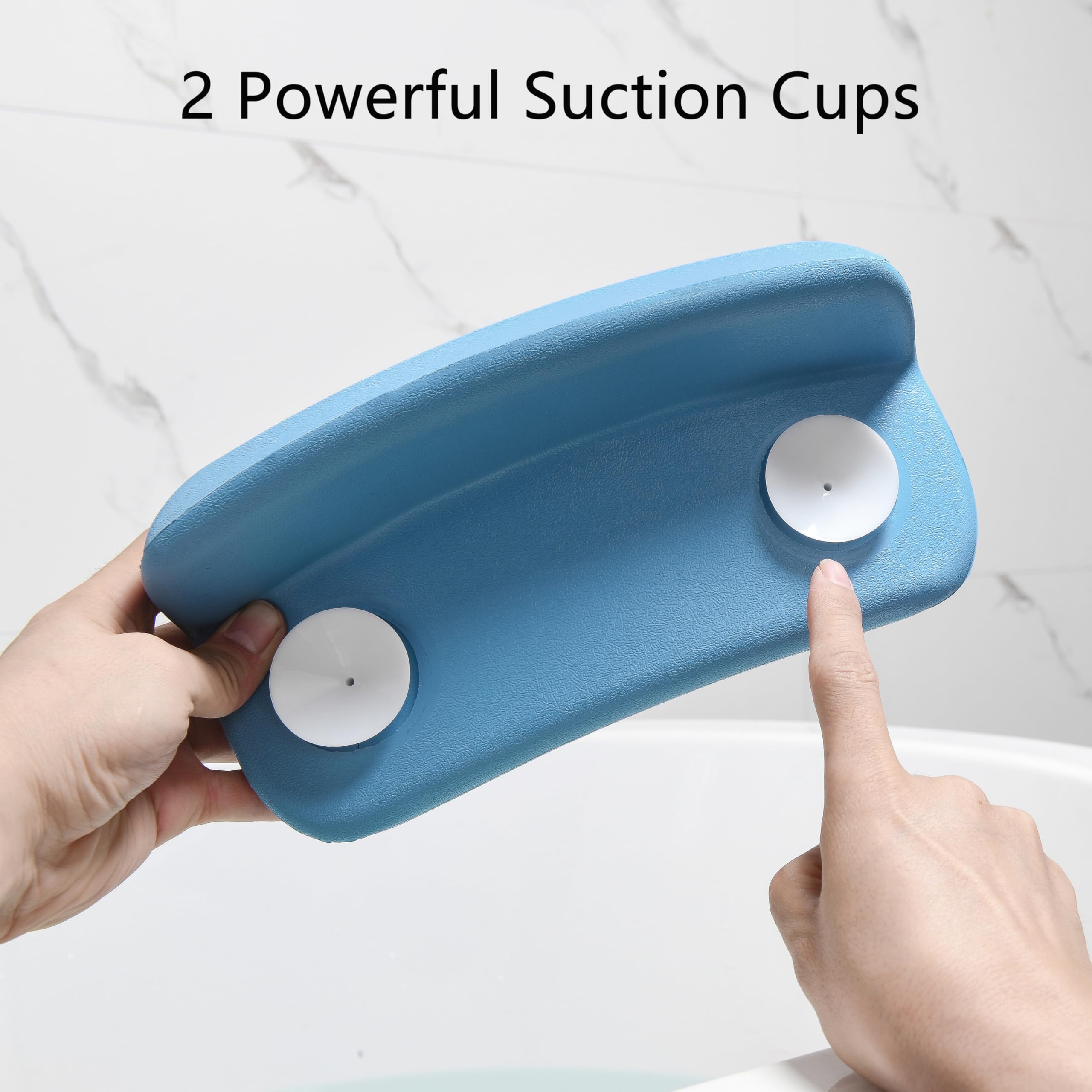 Sanixa Luxe badkussen met antislip design, ergonomische