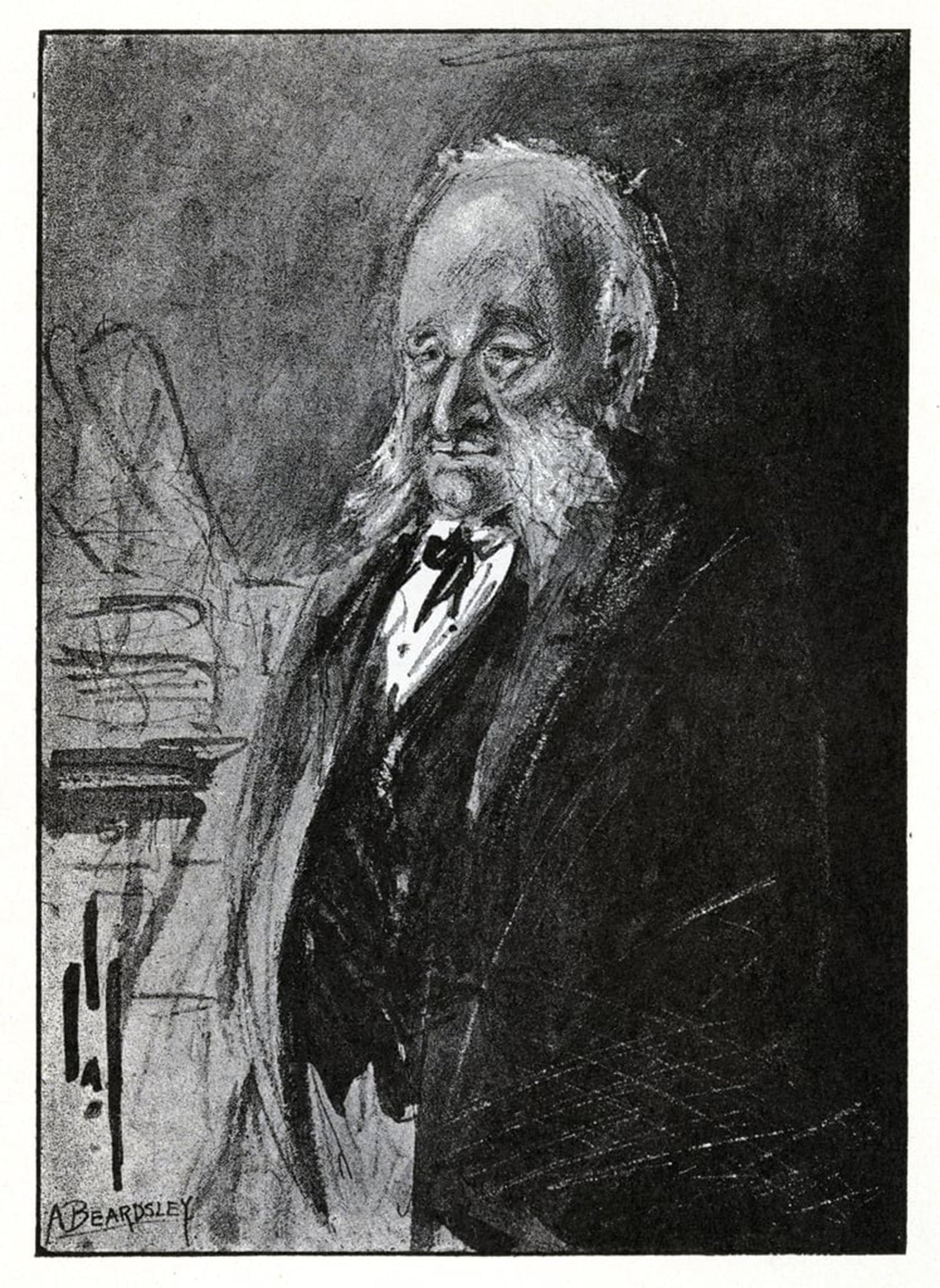 POSTERIIk Famous Print Pop Art Wall Art Graffiti Jules Ferry by Aubrey Beardsley Art Prints for Home Decor 60x90cm