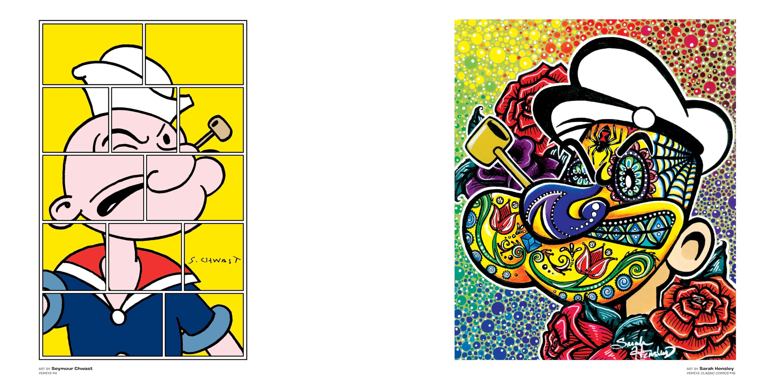 POPEYE VARIATIONS: NOT YER PAPPY’S COMICS AN’ ART BOOK