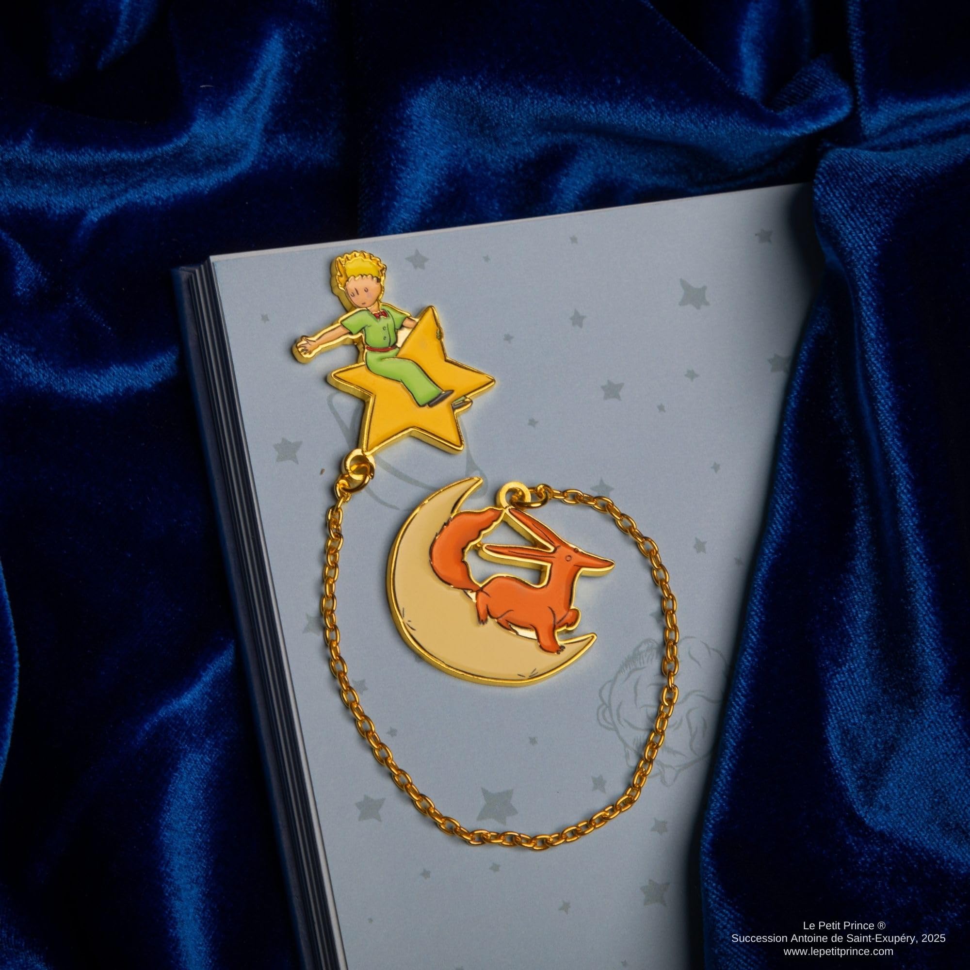 Image secondaire de Marque-page Le Petit Prince avec Chaînette - Cinereplicas