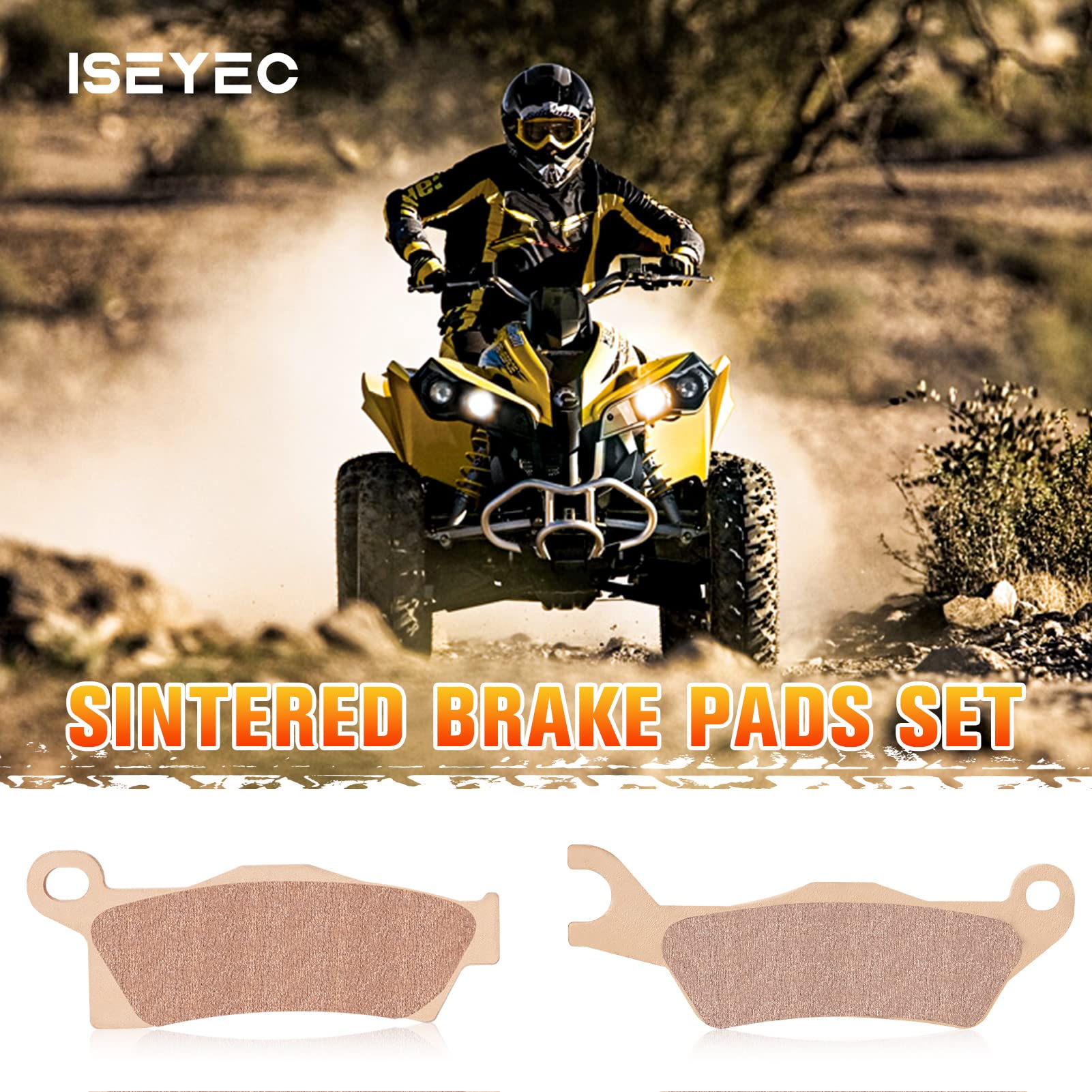 Can-Am Motorcycle Brake Pads OTRSS BRAKE PAD SS617 Can-Am Outlander 450 500 570 650 800R 850 1000 E Can-Am Fender Front Fenders - Foto 9