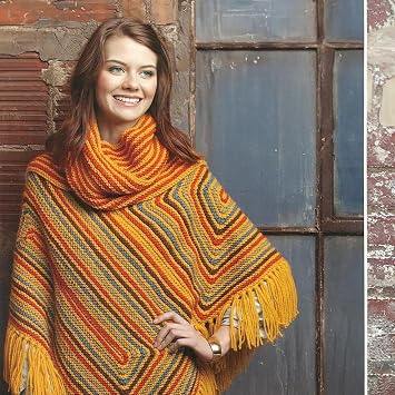 Leisure Arts 6793 Poncho Rebound Knit