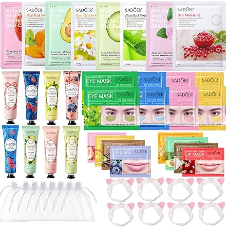 48 Pcs Spa Party Supplies