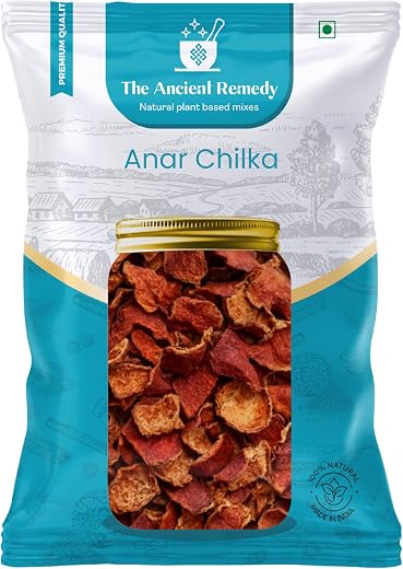 THE ANCIENT REMEDY Nashpal (Anar Chilka) 380g | Dried Pomegranate Peel | Punica Granatum Peel | Natural Herbal Raw Materia...