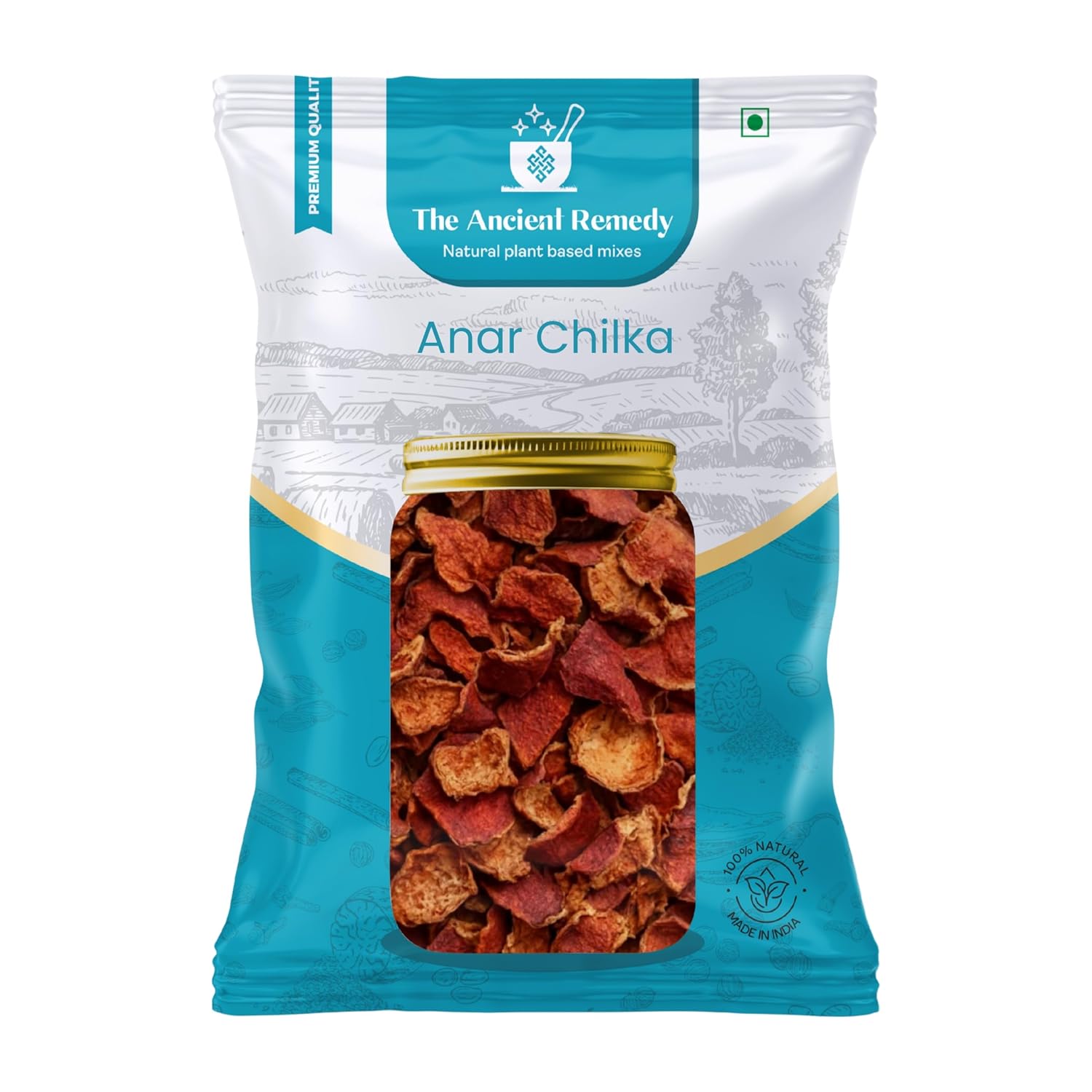 THE ANCIENT REMEDY Nashpal (Anar Chilka) 380g | Dried Pomegranate Peel | Punica Granatum Peel | Natural Herbal Raw Materia... - Review, Price and Buying Guide