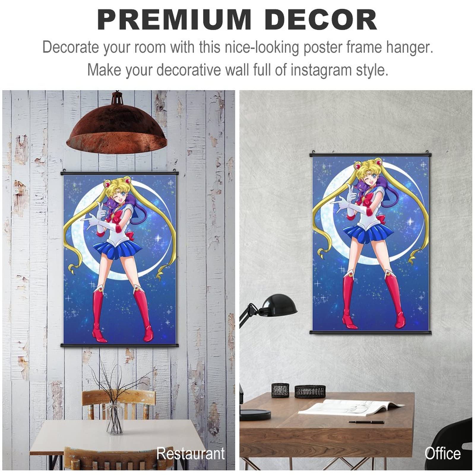 Amazon.co.jp: 美少女戦士セーラームーン 掛ける絵 ポスター 掛け軸壁