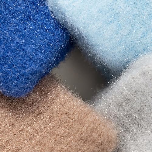 Miniatura 5 de PURFUN Guantes de medio dedo para excavadora de dibujos animados para niños pequeños con parte superior abatible, guantes de punto cálidos de