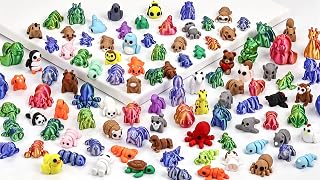105pcs 3D Printed Animals 3D in Pakistan