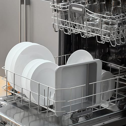 Miniatura 6 de KitchenAid Molde cuadrado antiadherente de acero aluminizado, 9 pulgadas, plateado