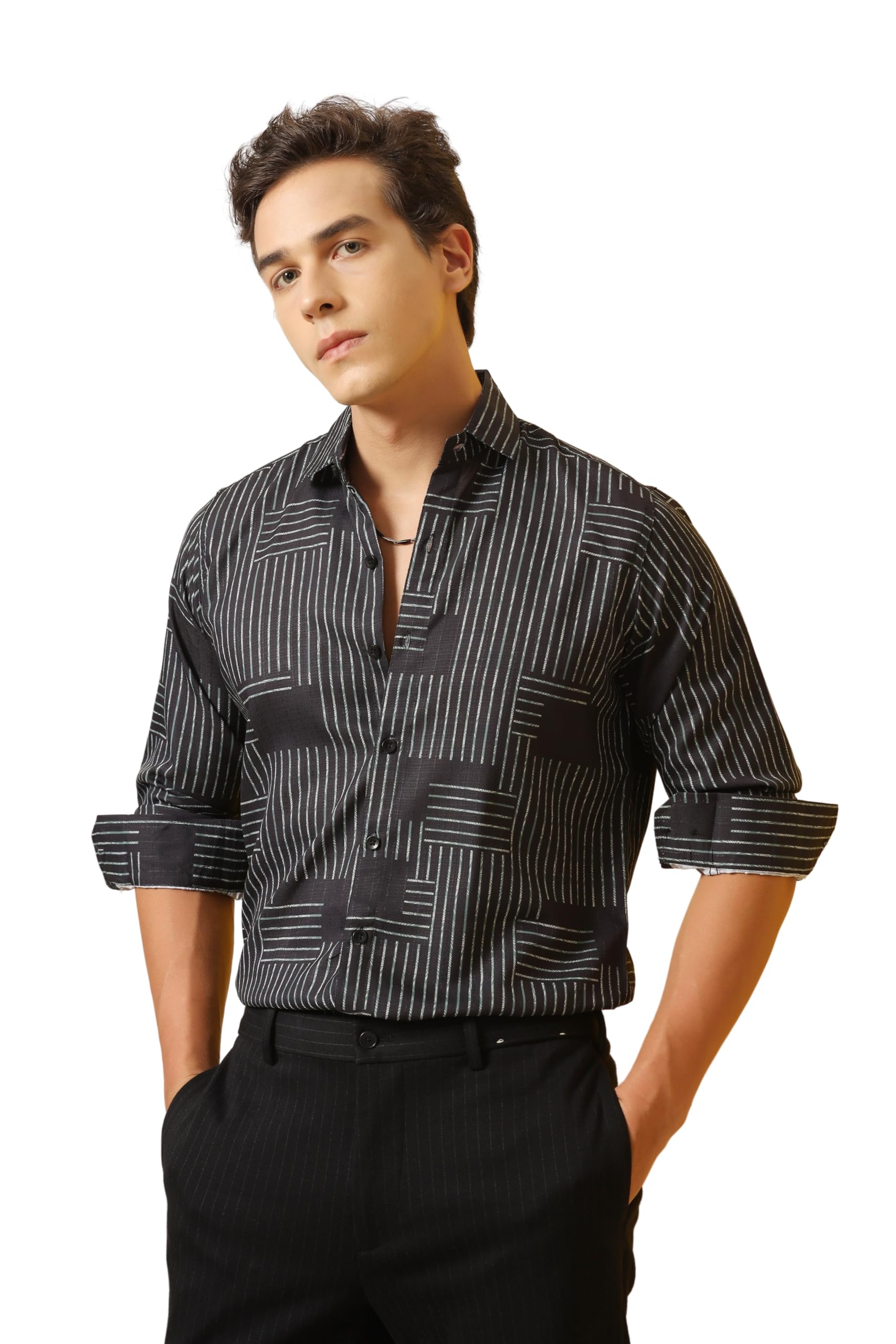 LymioCasual Shirt for Men|| Shirt for Men|| Men Stylish Shirt || Men Printed Shirt || Men Long Slevee Shirt (D-22-23)