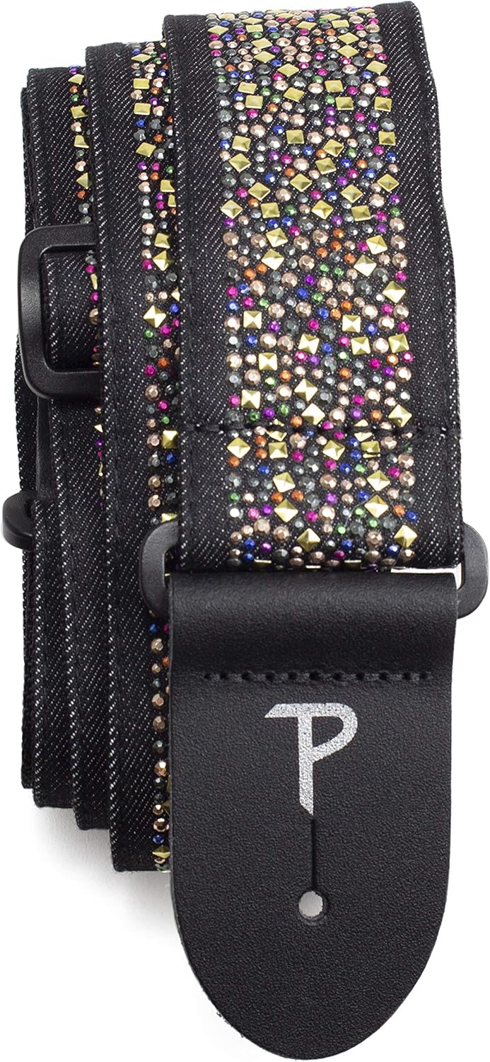 Perri’s Leathers Ltd. - Guitar Strap - Jacquard - Adjustable - For Acoustic/Bass/Electric Guitars - Made in Canada