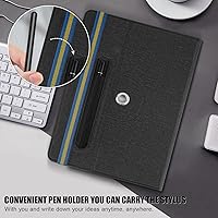 Vista 6 de Funda universal giratoria para tablet de 9 pulgadas de 10 pulgadas, funda protectora universal para Negro