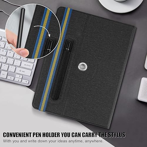 Miniatura 6 de Funda universal giratoria para tablet de 9 pulgadas de 10 pulgadas, funda protectora universal para CoopersATOZEEQukenkFEONALModernidadNotableOnn y