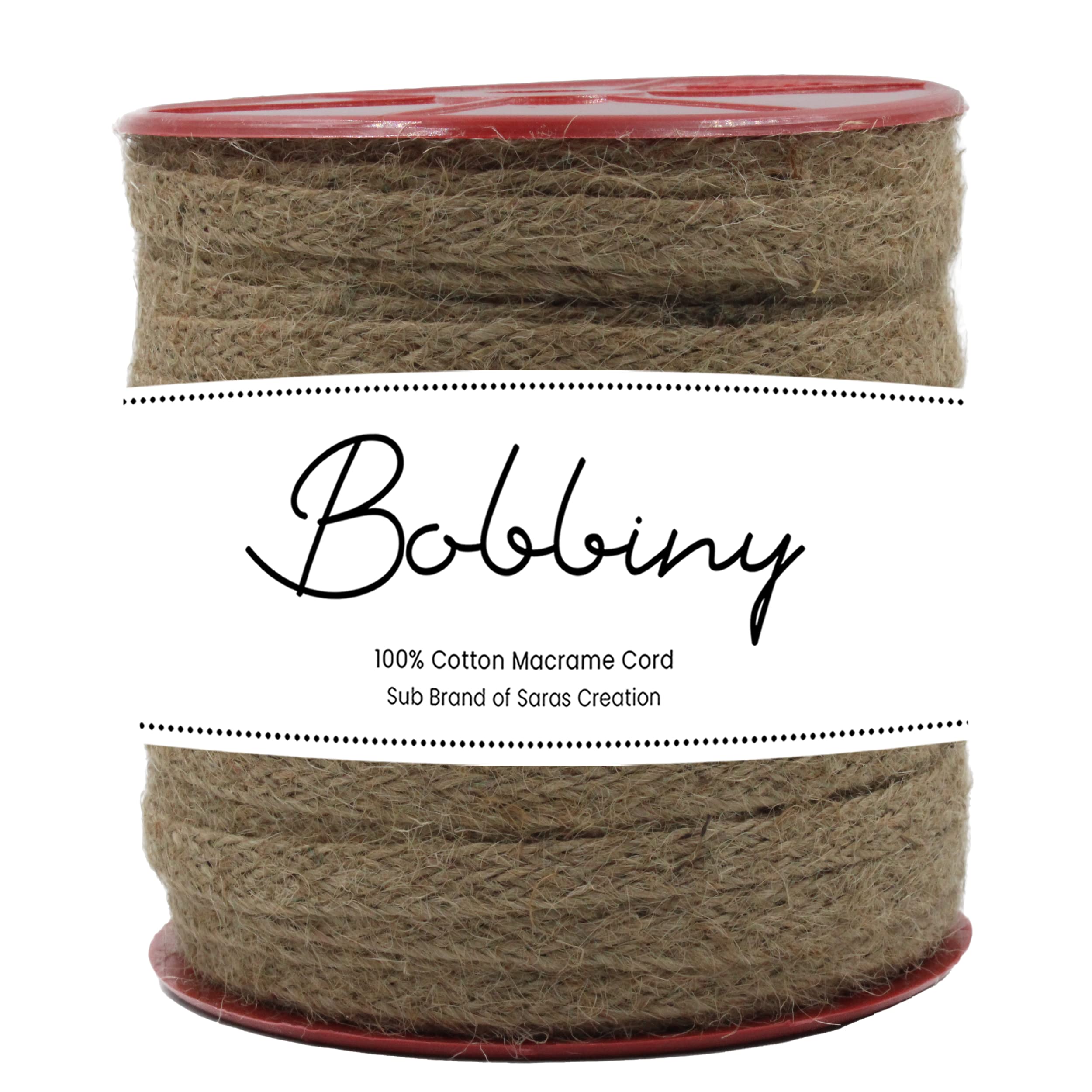 Bobbiny Natural Flat Braided Jute Twine Rope Linen Twine Rustic String Cord Rope DIY Rope Party Wedding Gift Wrapping Cords Thread and Other Projects | White | 7mm, 10 Meters — Amazon image 16