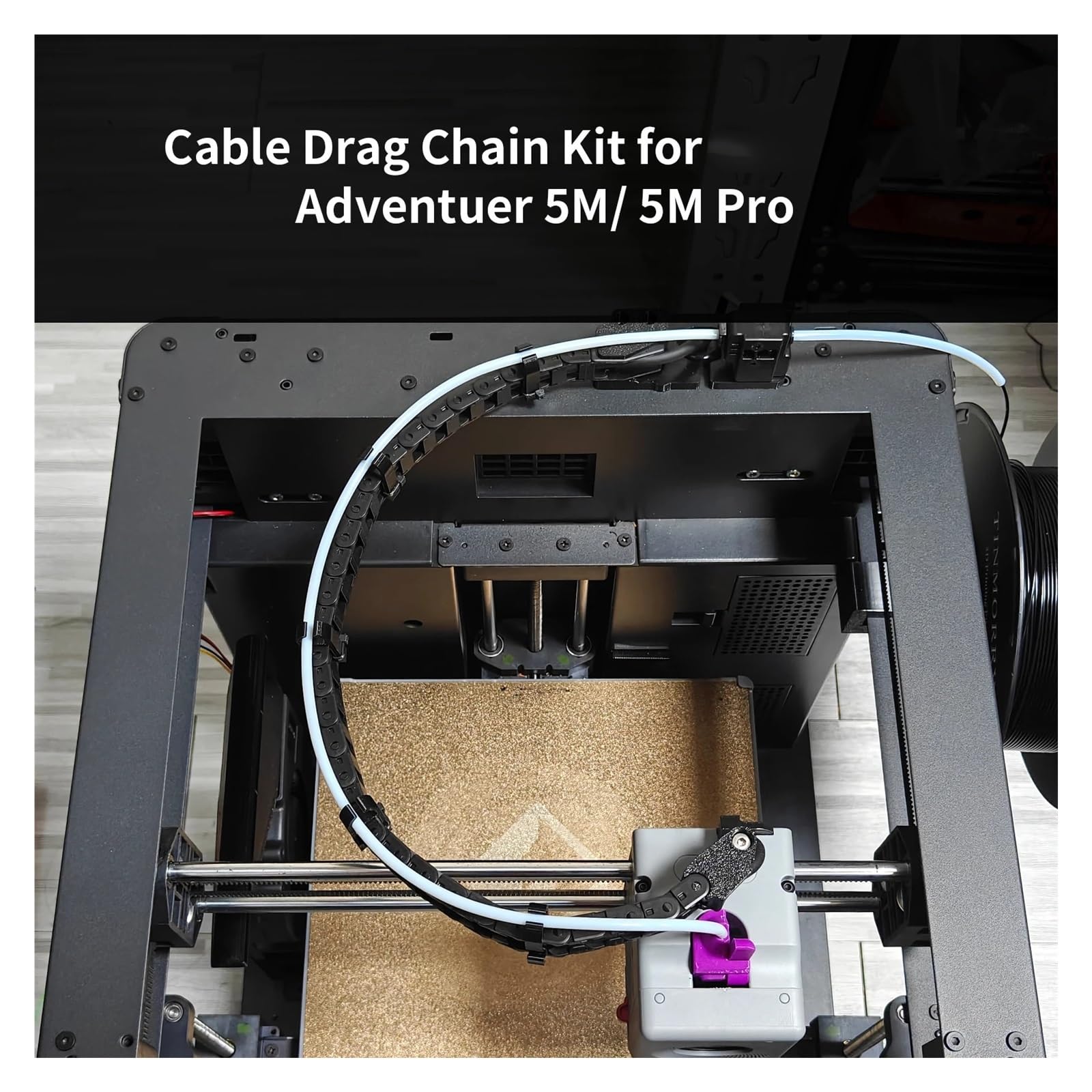 3D Compatible avec le câble du Kit de chaîne de traînée Flashforge AD5M AD5M Pro