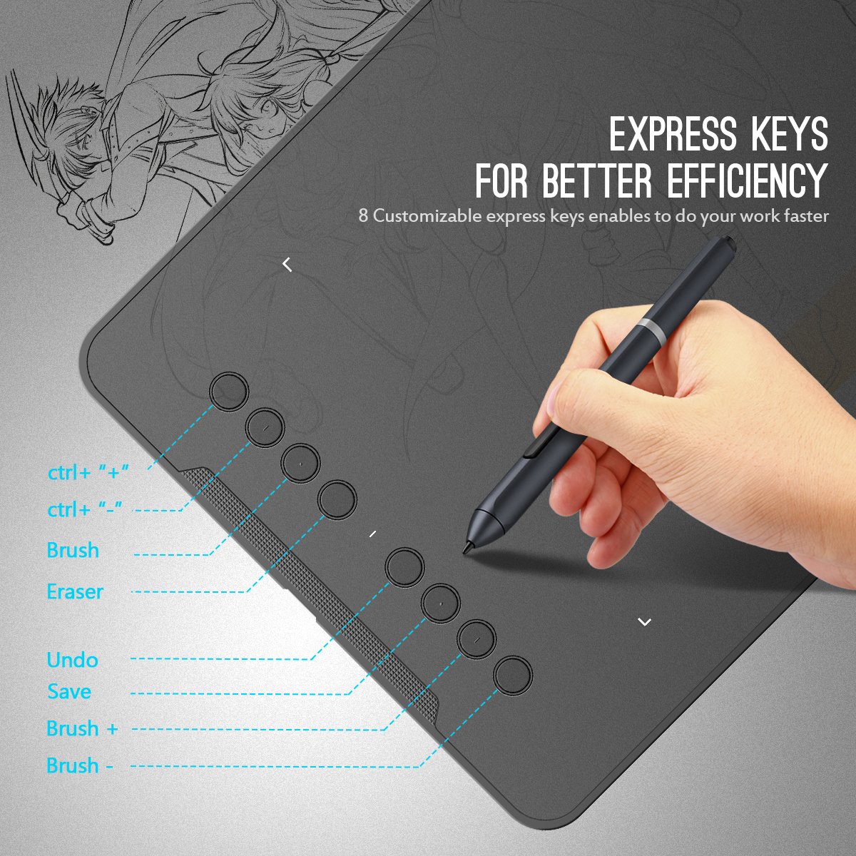 XPPEN Deco Drawing Tablet (Deco 01) Buy Online in United Arab