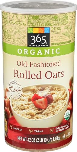 365 by Whole Foods Market Organic Old Fashioned Rolled Oats,