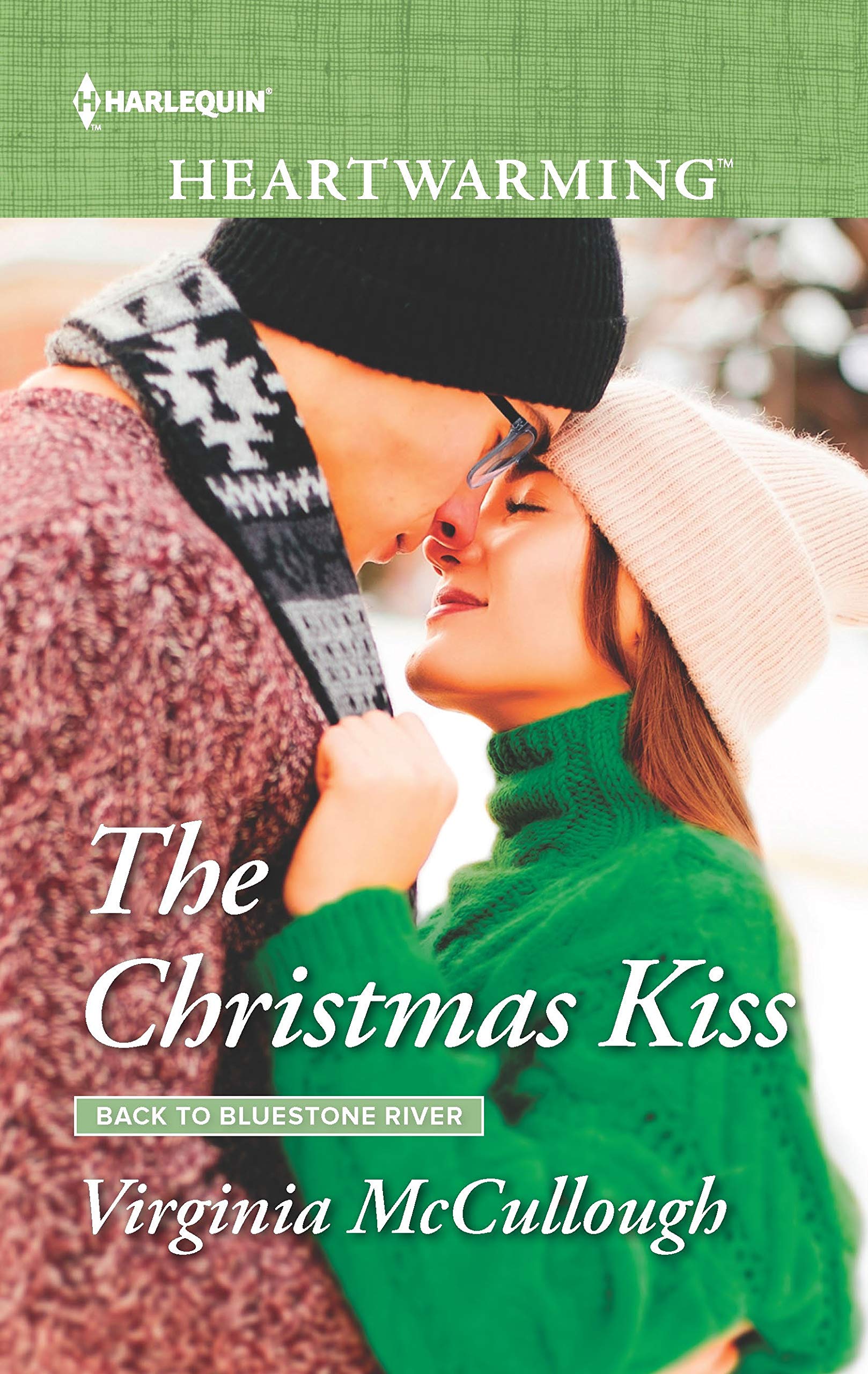 The Christmas Kiss: A Clean Romance (Back to Bluestone River Book 2)