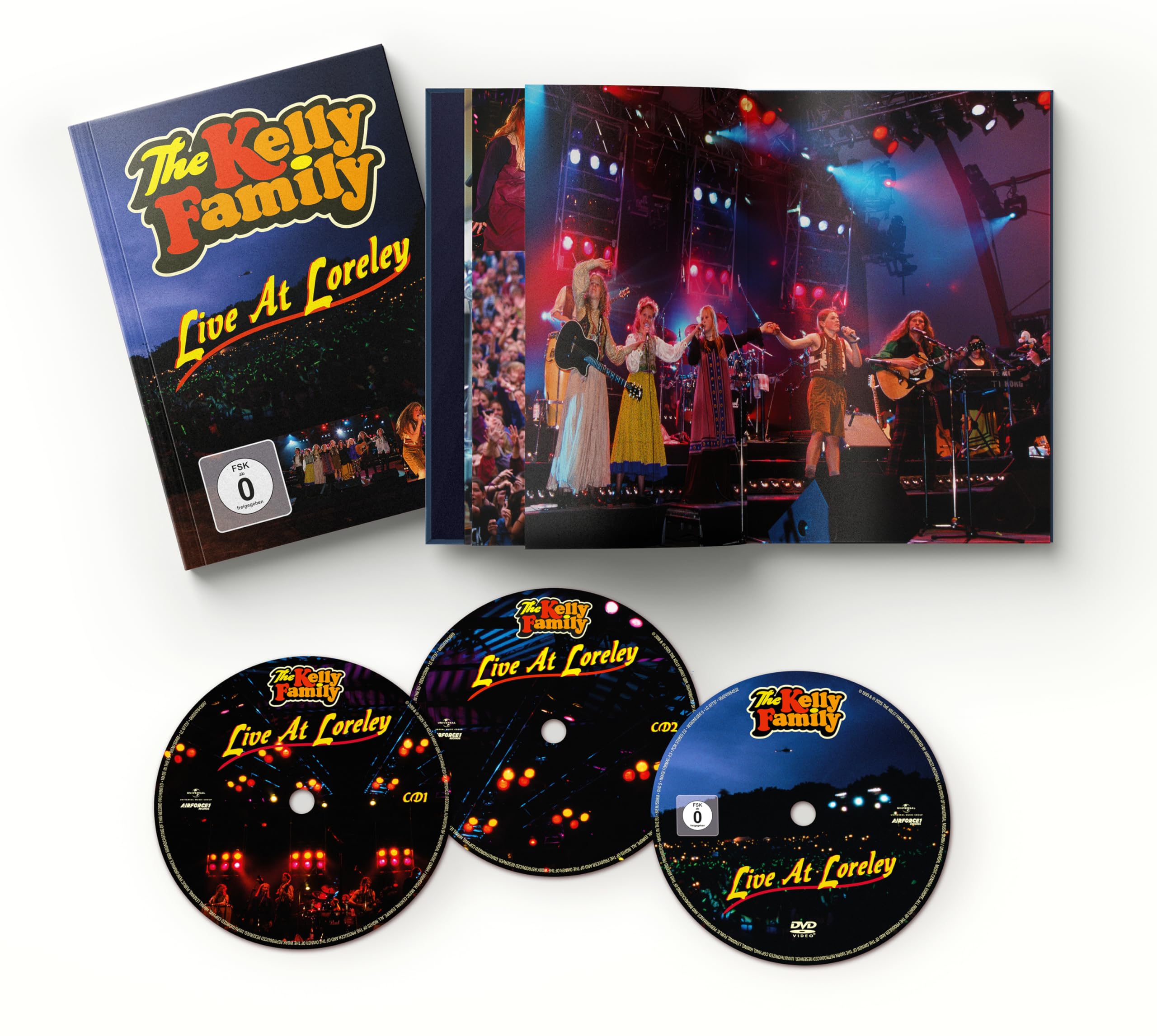 Live at Loreley - Coffret CD et DVD de Kelly Family