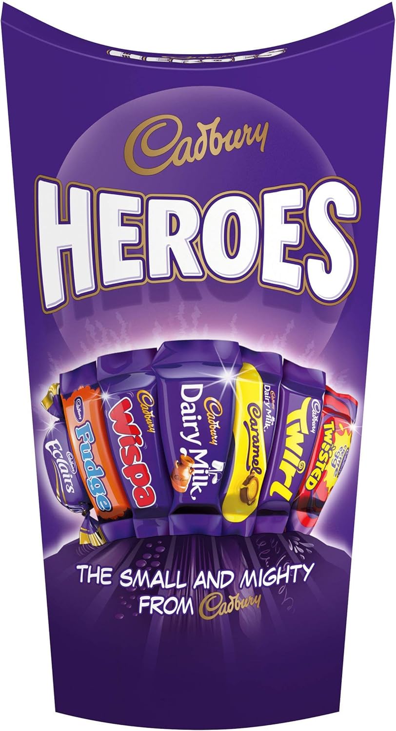 Cadbury Heroes Chocolate Gift Carton 290g Amazon.co.uk Grocery