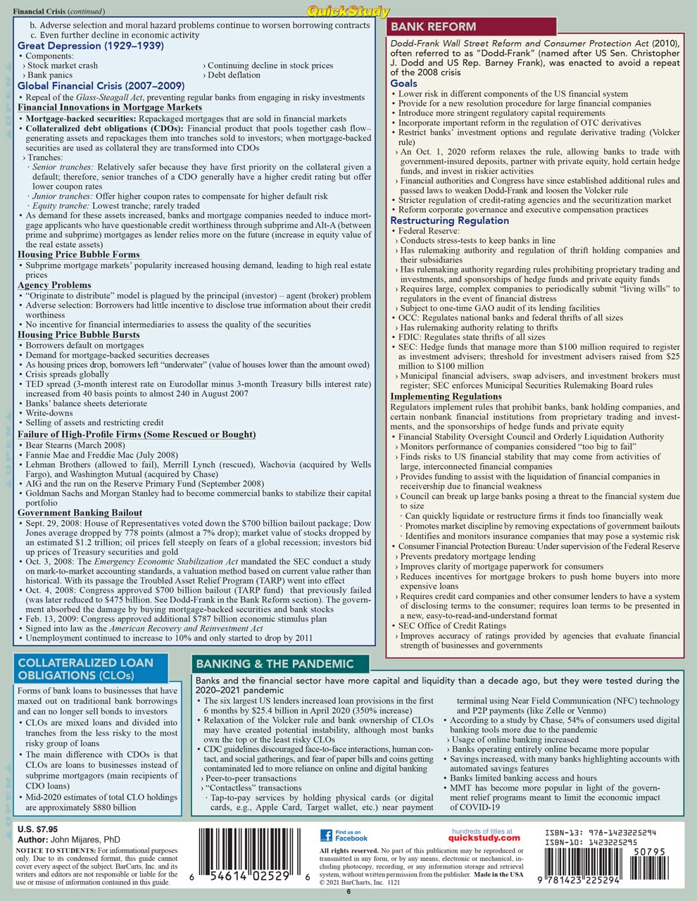 Money & Banking: a QuickStudy Laminated Reference Guide - Image 5