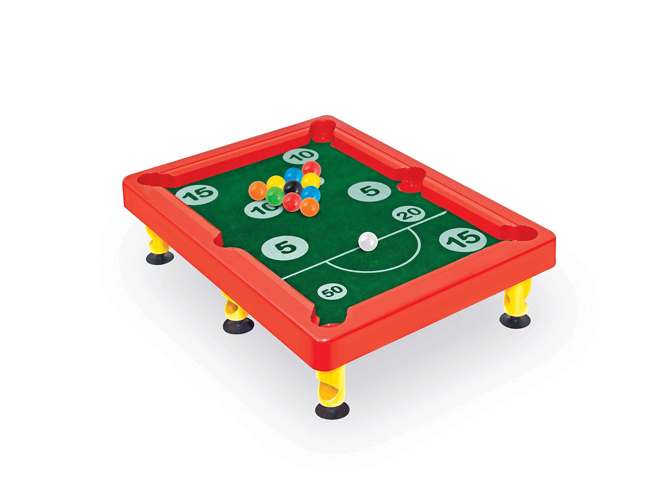 RATNA'S Baby Snooker Pool Game for Kids (RED Colour)