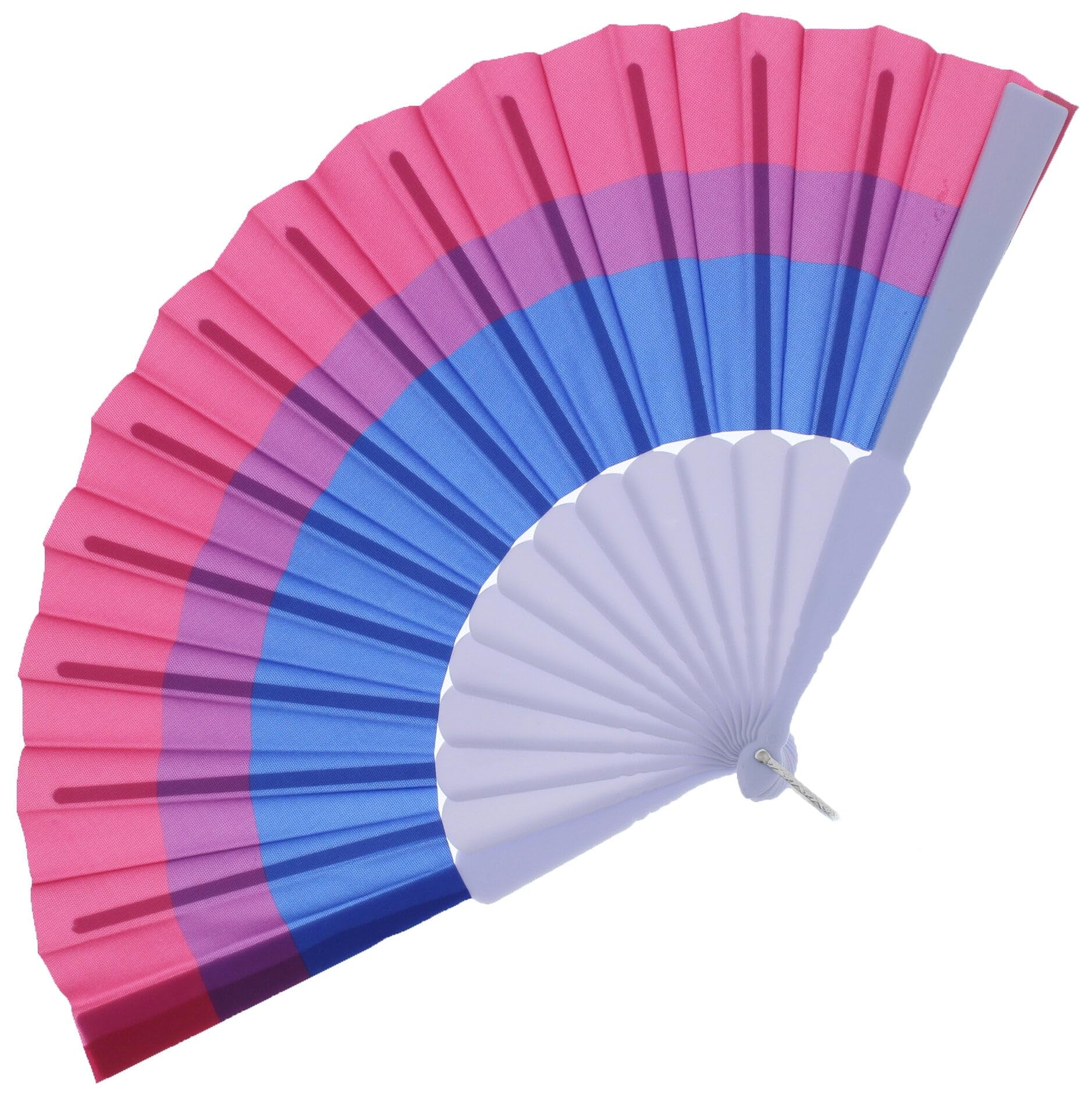Zac's Alter Ego Gay Pride Festival Equality Bisexual Hand Fan