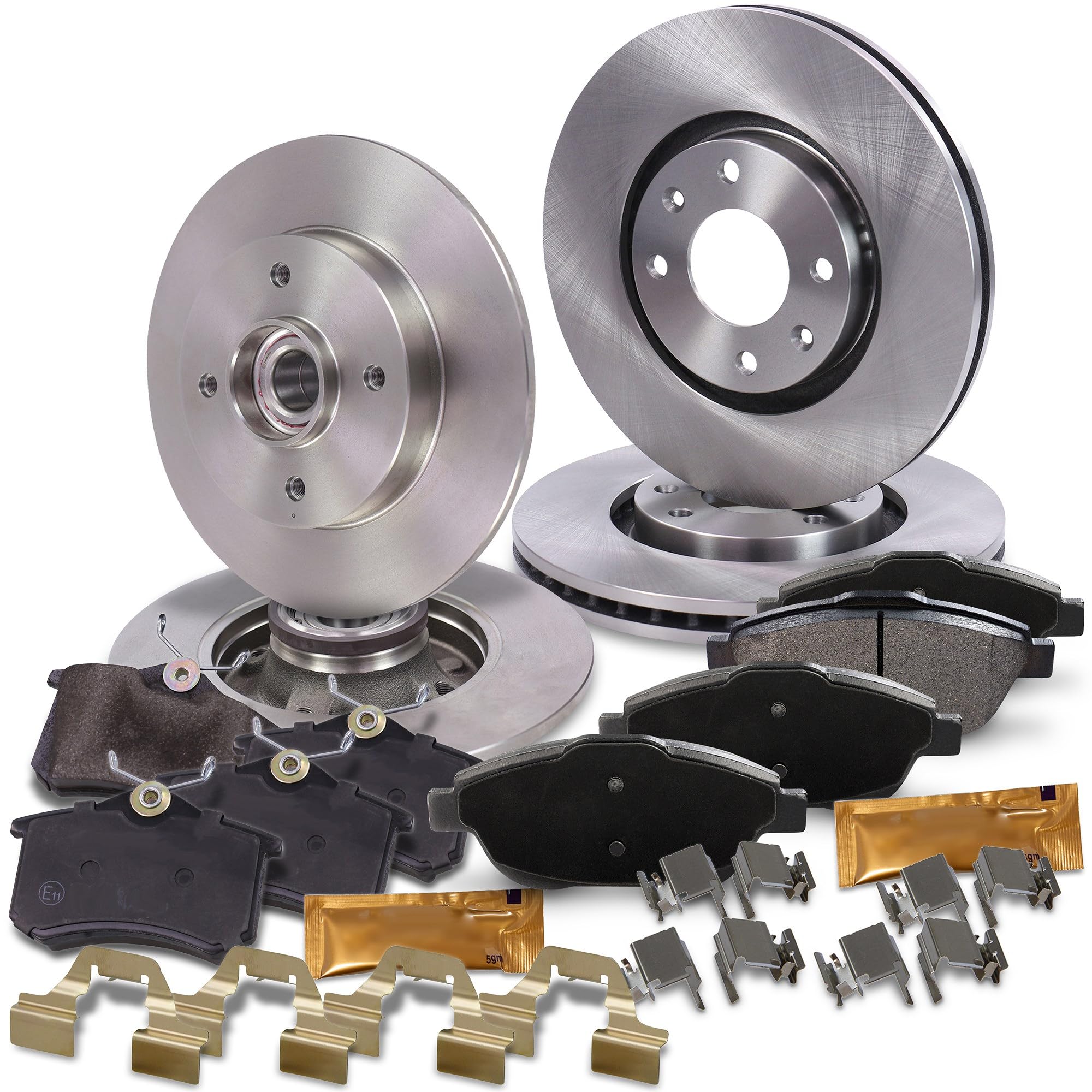 Dischi Freno Brembo Anteriore Verniciati UV - Set Di 2 - 256 Mm, Conformi ECE-R90