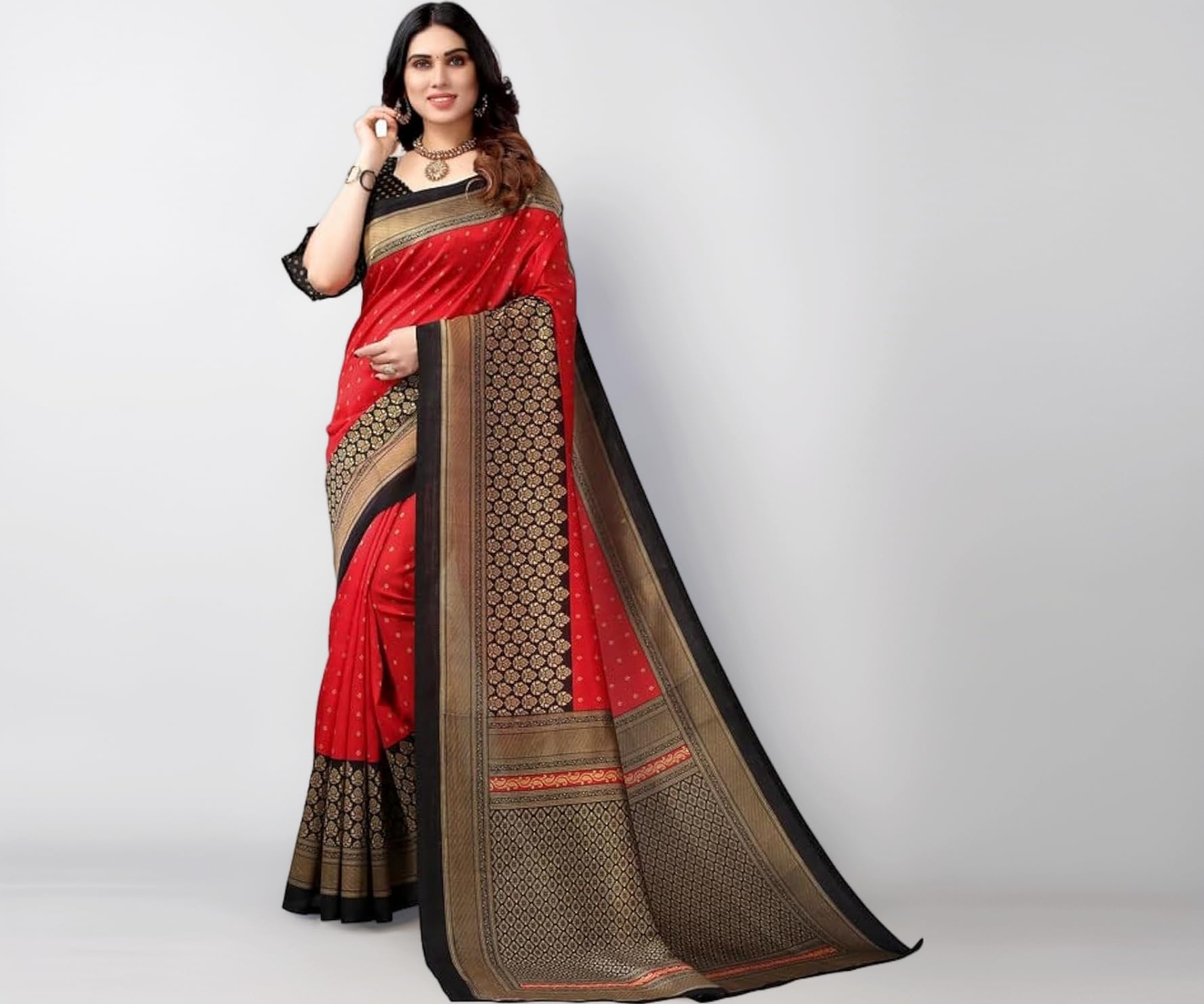Satrani Poly Silk Women Saree