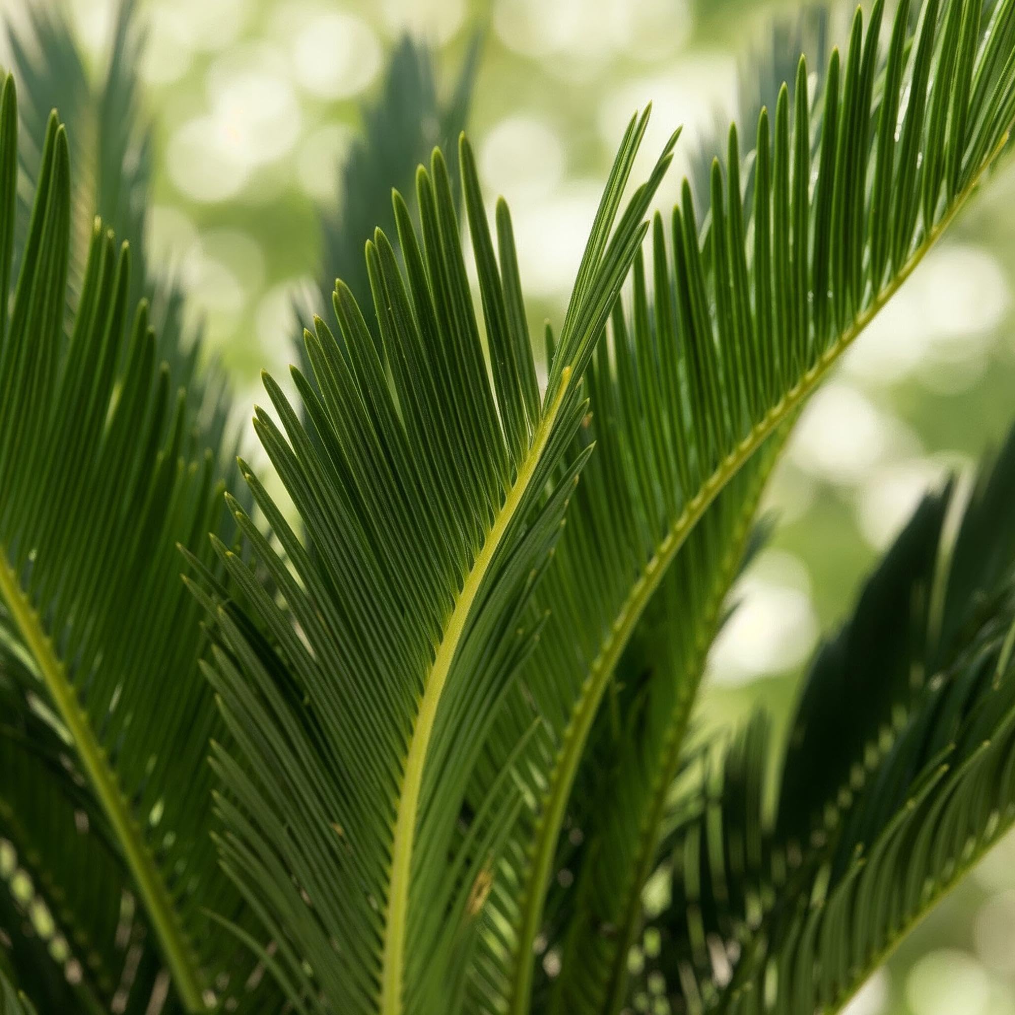Cycas Revoluta – Palmfarn – 70cm – 17cm – Pflegeleichte Zimmerpflanze mit fiederförmigen Blättern – Robuste Sago – Palme für elegante Innenräume