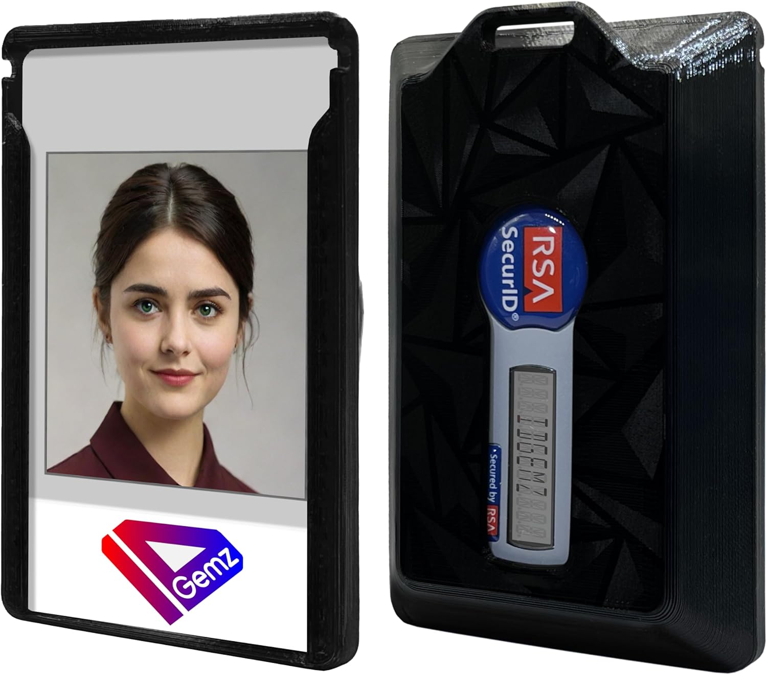 Badge Holder for RSA SecurID Tokens Holds up to 3 Badges