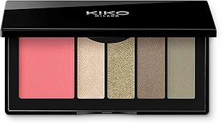 KIKO Milano Smart Eyes And Cheeks Palette 02 | Palette Occhi e Viso con 1 Fard e 4 Ombretti