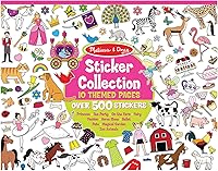 Melissa & Doug Giant Sticker Book: 700+ Princesses, Tea Party, Animals Stickers - FSC Certified Kids Activity for Ages 3-6