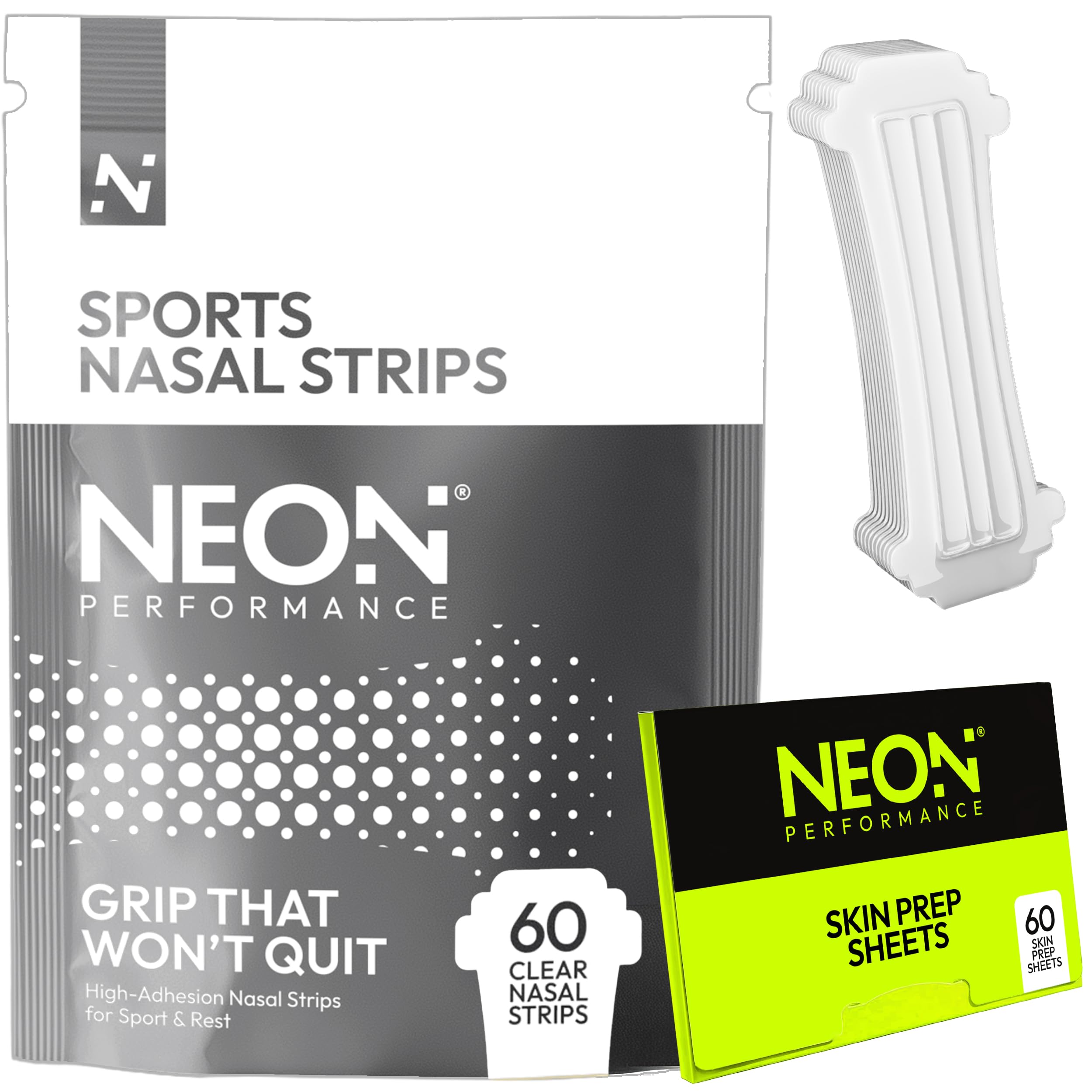 neon Athletic Clear 60ct