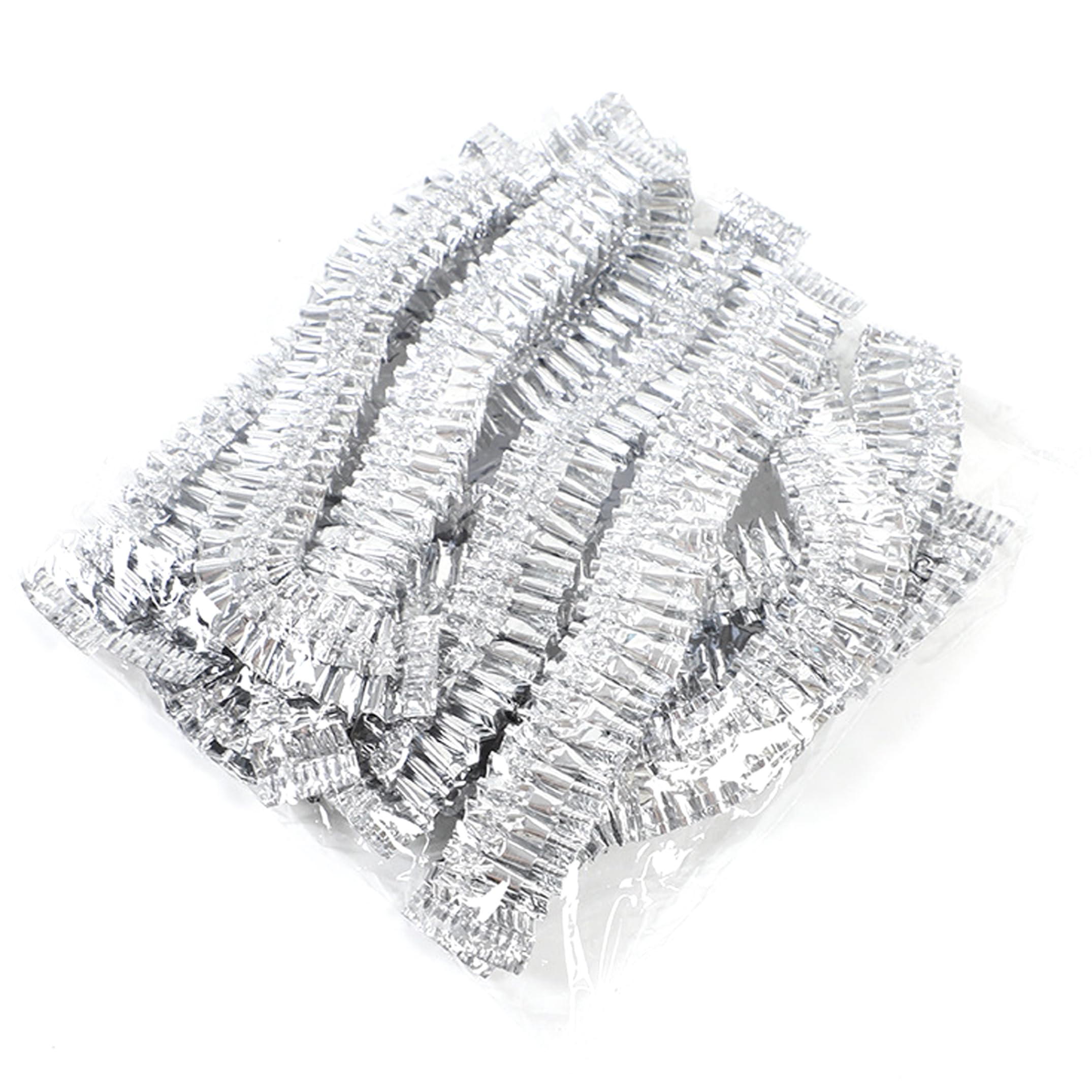 Goutdori 50Pcs Reusable Aluminium Foil Food Covers Insulation Cover Fits 10 28cm Dishes for Kitchen Storage