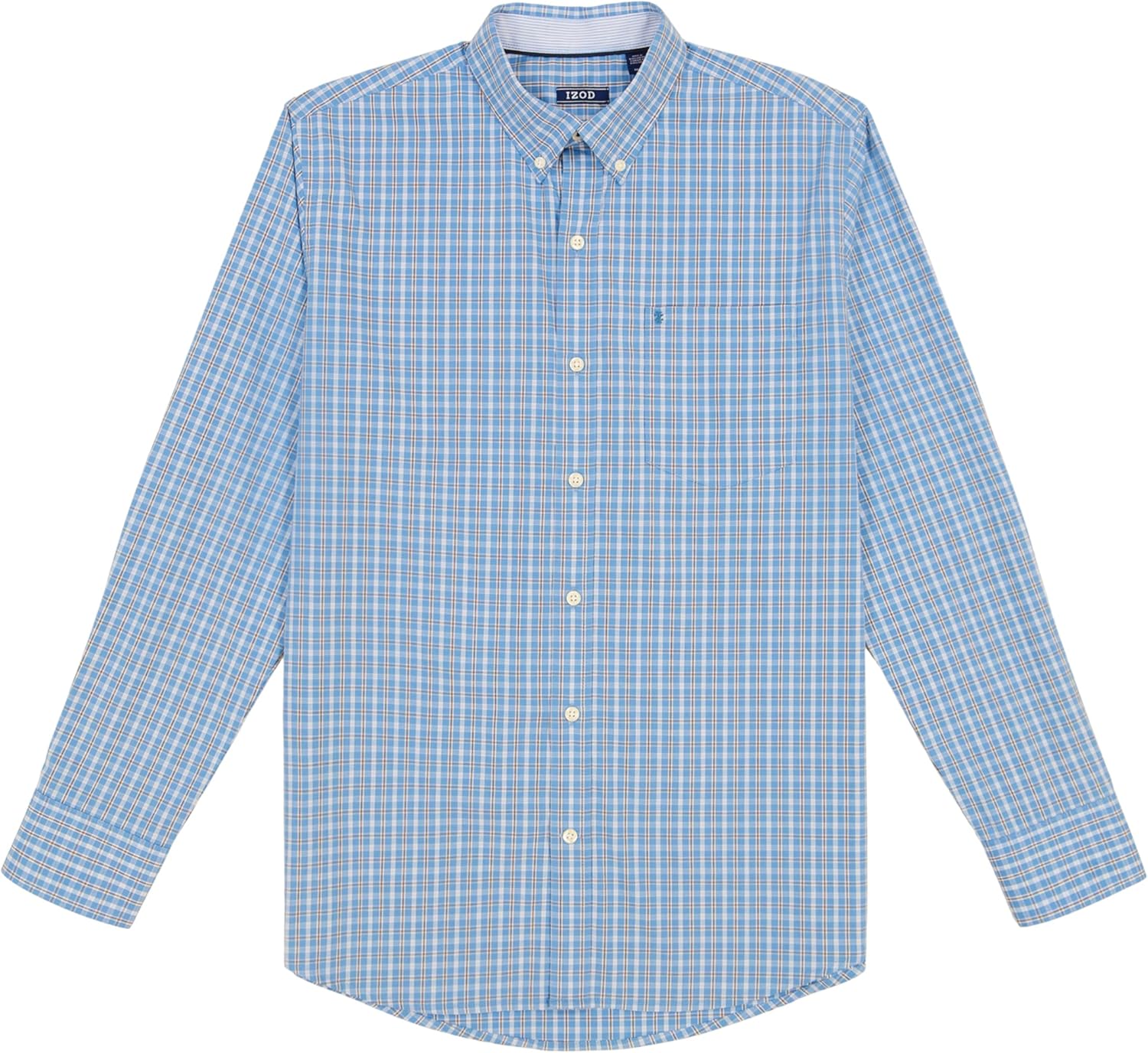 Izod Mens Performance Comfort Long Sleeve Shirt - Image 5