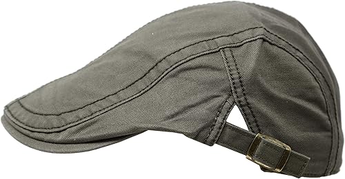 Miniatura 8 de Gorra de algodón lavado Newsboy de hiedra clásica vintage para hombre