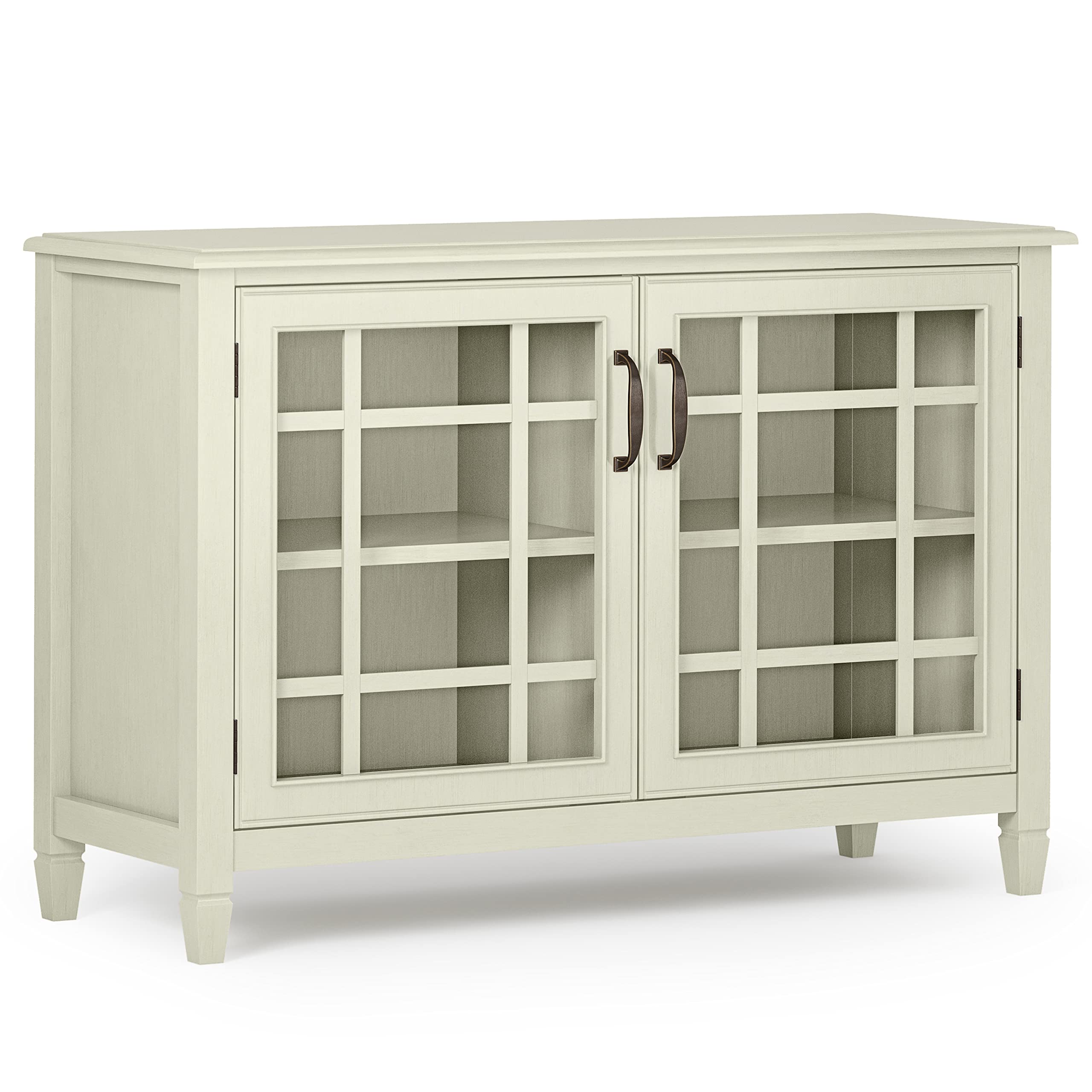 Amazon.com: SIMPLIHOME Connaught Storage Cabinet - 46 inch Wide