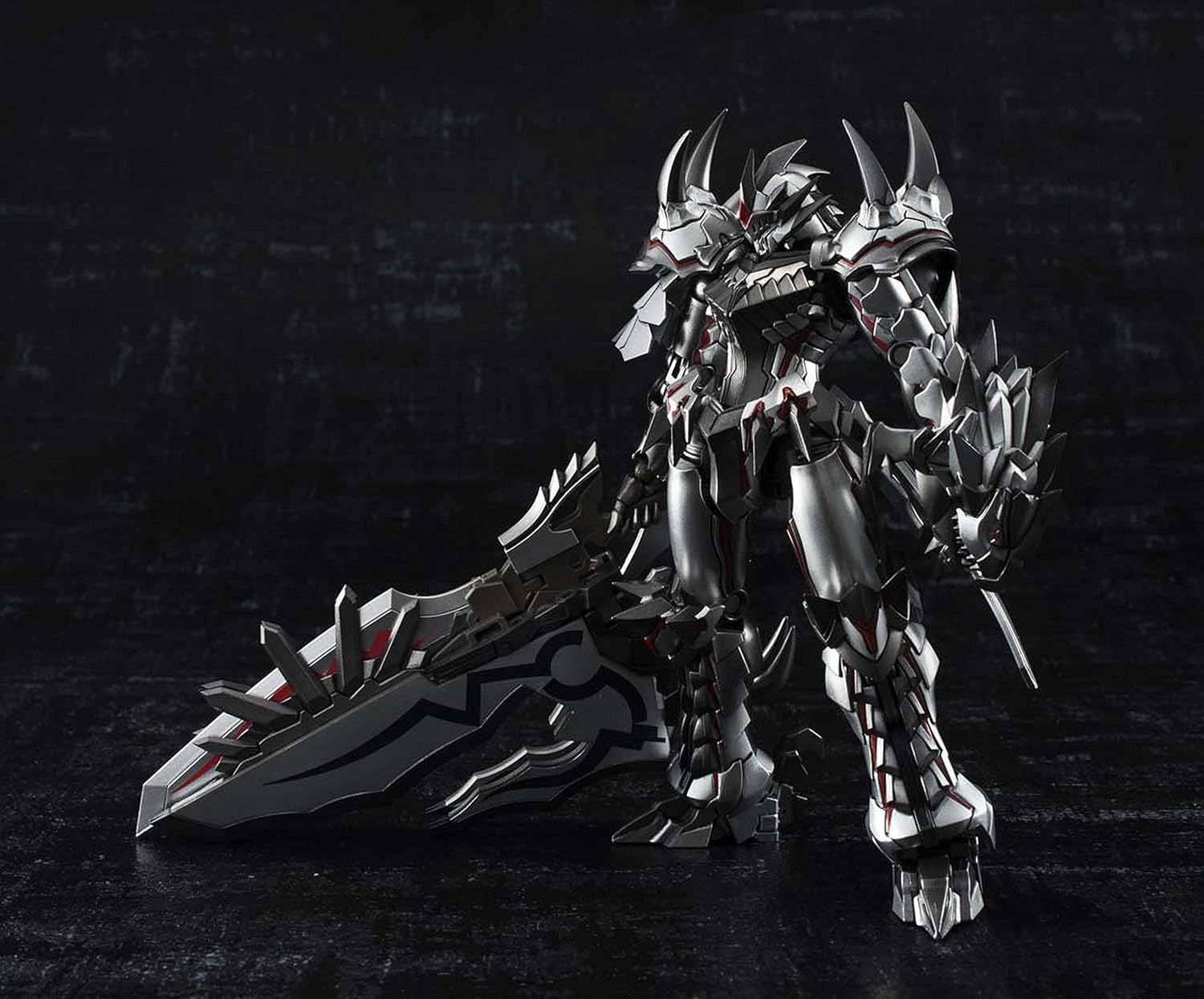 Bandai Chogokin Monster Hunter G-Rank Henkei Liolaeus Weathering Silver Version