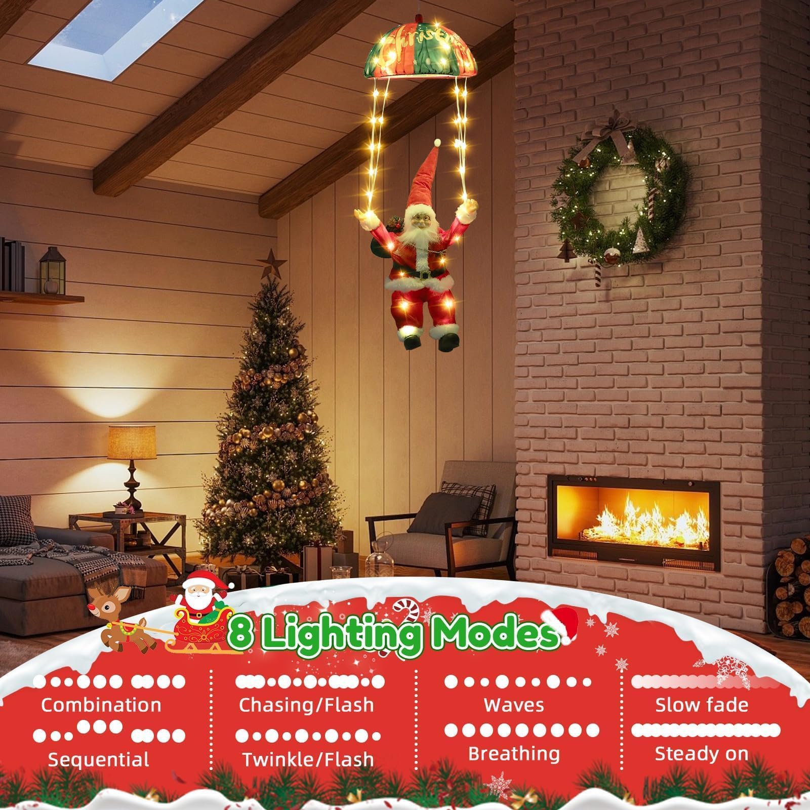 Amazon.com : Christmas Decorations Lights Outdoor, 88 LED