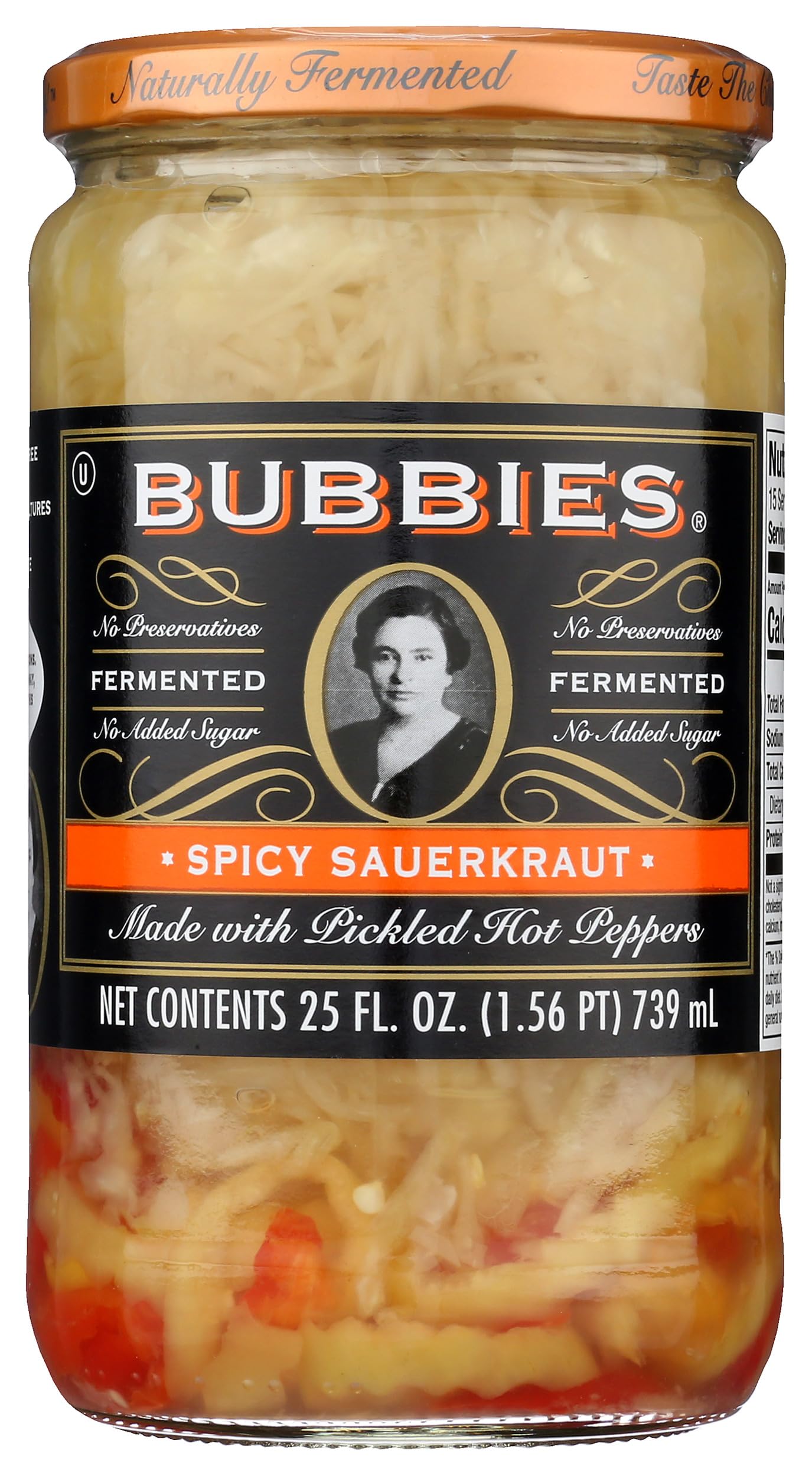 BUBBIES OF SF Sauerkraut Spicy, 25 FZ