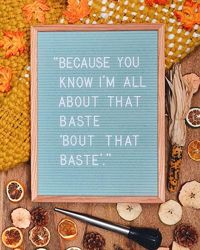 Miniatura 6 de Felt Like Sharing Letras de cartón solo (348 piezas, blanco de 1 pulgada), letras de plástico intercambiables para tableros de fieltro, juego de