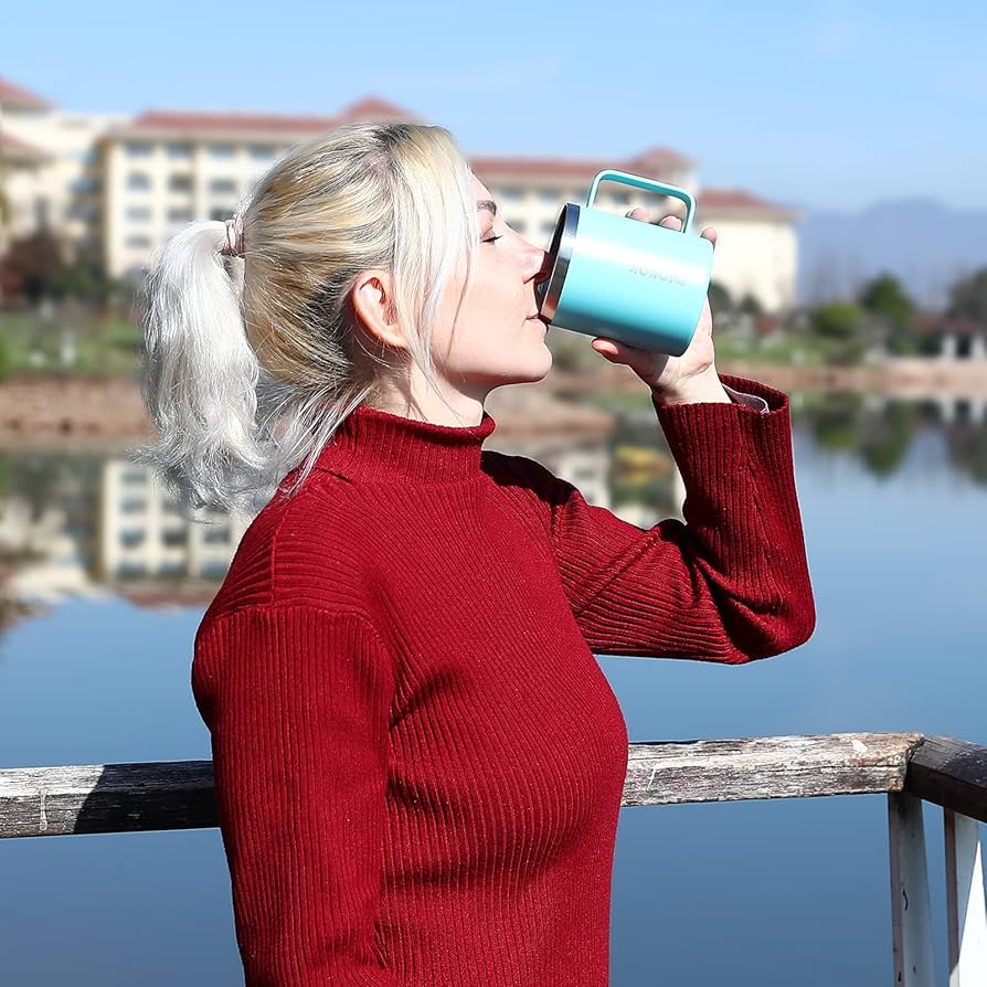 Amazon.com: BJPKPK 2 pcs Insulated Coffee Mug, 14oz